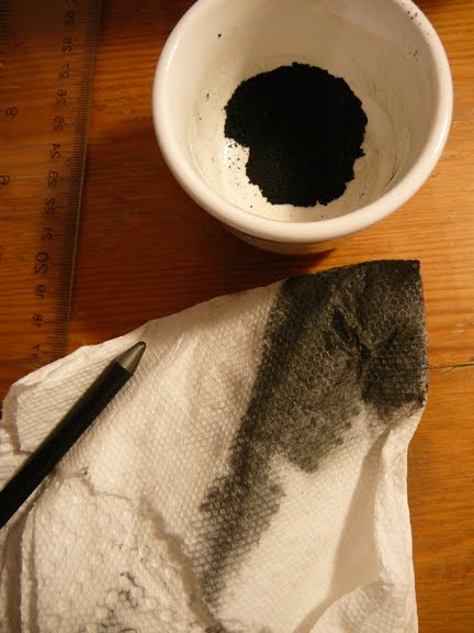 Powdered Graphite and Water Soluble Graphite for Drawing and