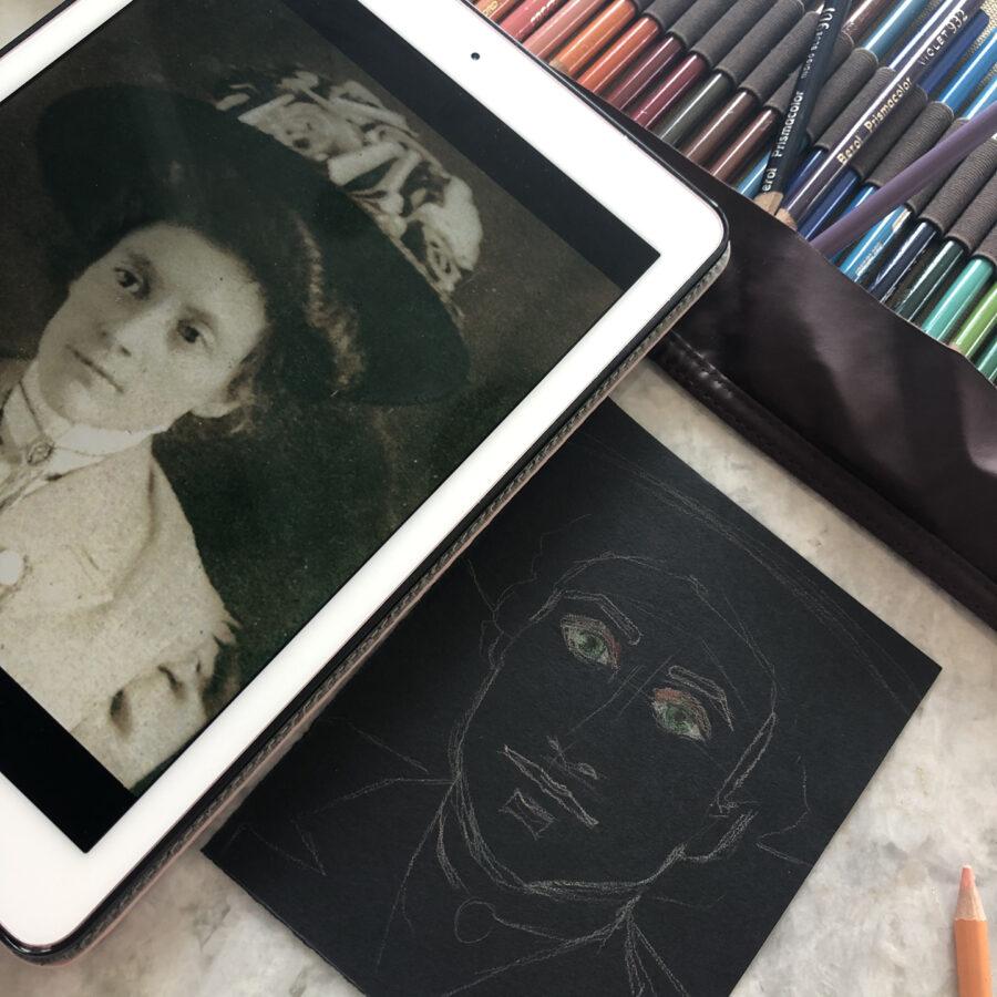 Art in Reverse: Challenge Yourself by Drawing on Black Paper