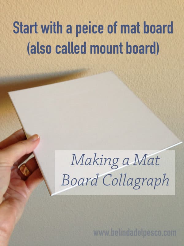 Mat Board Collagraph Print: Stackable Naps - Belinda Del Pesco